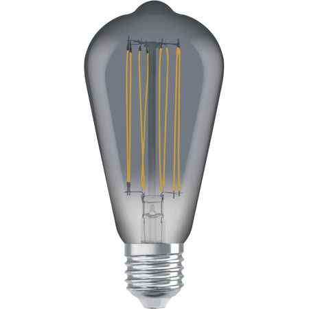 E27 ST64 LED Lampen 11W = 42W 500lm 1800K Warm 320° OSRAM Vintage 1906 Filament