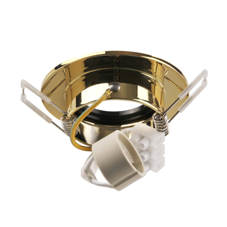 Spot GU10 Gold FEBE Sanico Goldlux Einbaustrahler