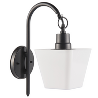 Wandleuchte Gartenwandleuchte für den Außenbereich unten GIZA E27 GOLDLUX (Polux)