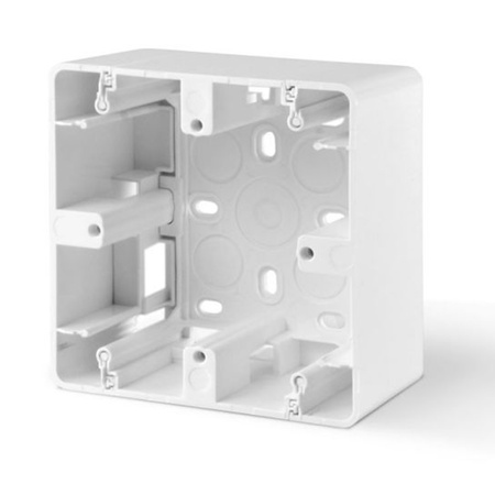 Aufputz-Elektrokasten weiß BINERA VIDEX