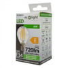 LED Birne Kugel P45 E14 6W 720lm 2700K Warm FILAMENT Ecolight