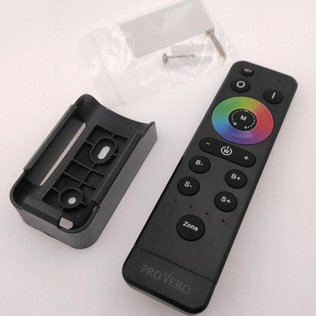 Fernbedienung für RGB / RGBW / CCT 4 Zonen Volta ProVero LED-Streifen