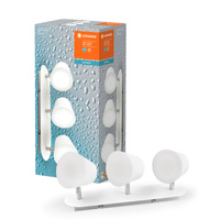 LED-Panel bündig montierte Spot-Leuchte 20W 1000lm CCT Mesh White Air Adjust Ledvance