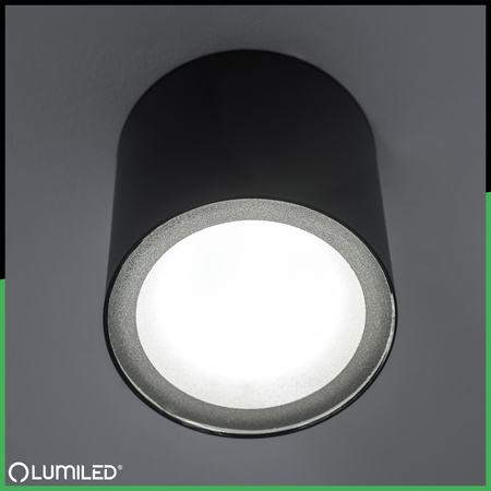 Aufbauleuchte GU10, Gartenleuchte IP54 95mm Runde RONDE LUMILED