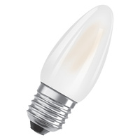 LED-Lampe B35 Kerze E27 2.5W = 25W 250lm 2700K Warm 300° Retrofit Glühfaden CLASSIC Osram