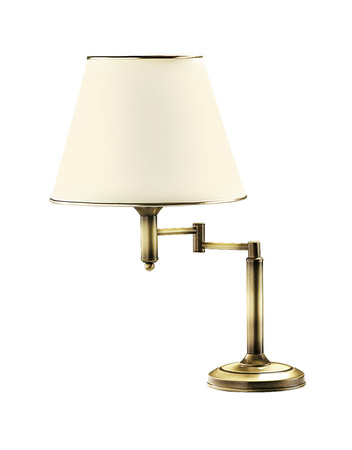 CLASSIC E27 Tischlampe Nachtclub 56 cm Lampenschirm Broken Classic Ecru Gold Jupiter