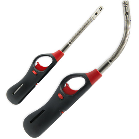 24x Gasfeuerzeug flexibel Kerzenanzünder lang nachfüllbar