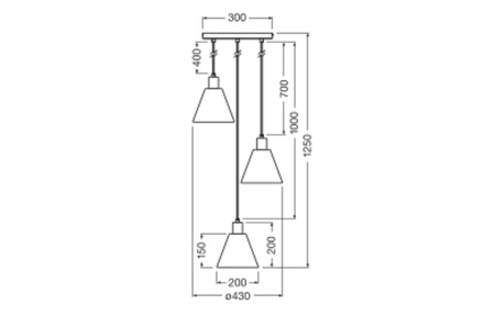 Dekorative Decke Pendelleuchte E27 Überhang Braun Grün Raffia Dekor Ledvance