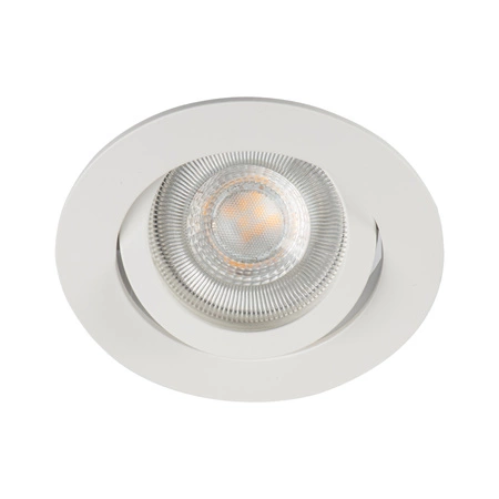 DALLA GU5.3/GU10 12AC/DC Deckeneinbauleuchte Circular Movable Weiß KANLUX