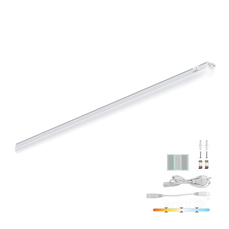 LED-Unterbauleuchte für Möbel 12W 1200lm CCT Weiß Kobi