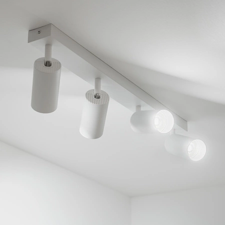 SPOT TUBA Deckenleuchte Reflektor Halogen Leuchte 4x GU10 TABULA LUMILED