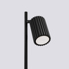 Schreibtisch Stehend Nacht Tischlampe GU10 Schwarz Carbon Deep Space SL.1586 Sollux