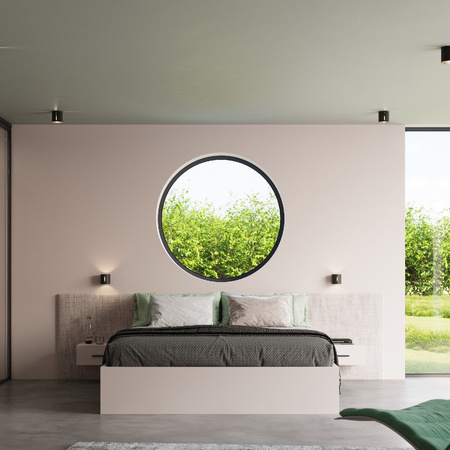 INEZ G9 Spot Tuba Anbauleuchte Schwarz SOLLUX