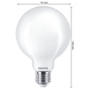 G93 E27 LED Lampen 7W = 60W 806lm 2700K Warm PHILIPS