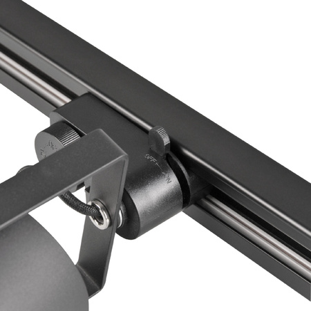 Beleuchtung Stromschiene 1 Phase 1m Schwarz Sanico Goldlux