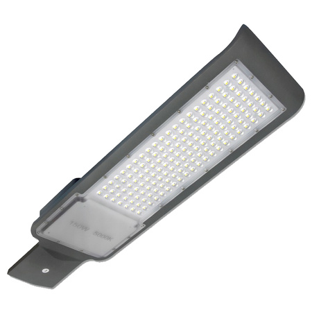 Hermetische LED-Straßenleuchte QR 150W IP65 5000K Grau