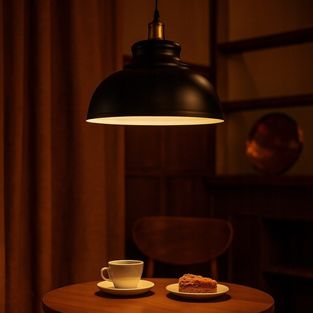 Masterled Deckenleuchte E27 Schwarz Weiß Kupfer Flara Pendelleuchte