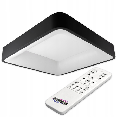 PLAFON LED Kronleuchter Deckenleuchte GALAXIS ARIES 54W 3000K-6500K schwarz + Fernbedienung