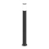 Outdoor Garten Lampe PIPE 60cm IP54 E27 Schwarz Videx