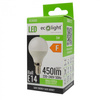 LED-Lampe Kugel P45 E14 5W 450lm 3000K warmweiß Ecolight