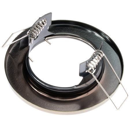 Einbaustrahler GU10, MR16 Einbauspot HALOGEN Runde Fest Antik Blech LUMILED