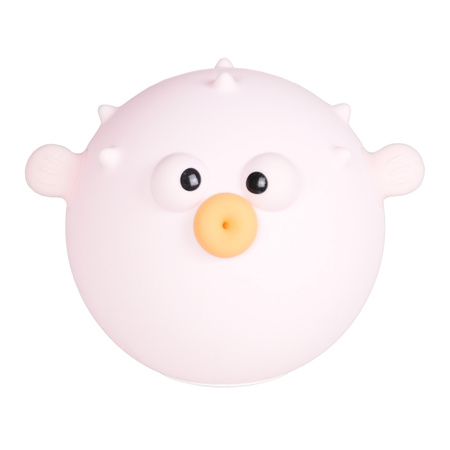 LED Blowfish Dekorative Lampe 1W 3000K RGBW Rosa Dimmbar Hela Sanico Goldlux