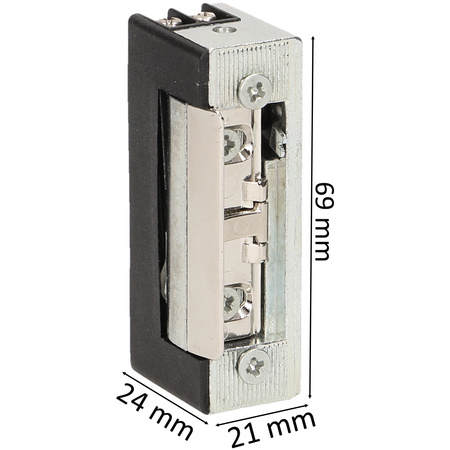 Symmetrischer elektrischer Türöffner mit Memory und Blockade Schwachstrom 280mA für 12VDC ORNO