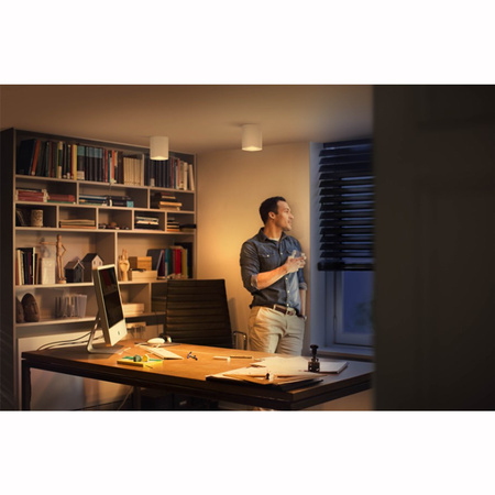 LED Spot Pillar Weiß 4.2W CCT PHILIPS HUE Bluetooth Zigbee Deckenleuchte