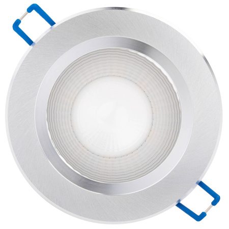 Deckenleuchte 7W Einbau-LED-DOWNLIGHT DEEP Rund 4000K 560lm Silber