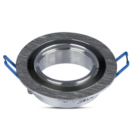 Deckenleuchte Unterputz GU10 Rund Aluminium VT-782 V-TAC