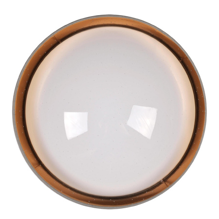 Deckenleuchte LED PLAFON Lampe TULUZA 24W 2600lm 4000K 40cm Taupe GOLDLUX (Polux)