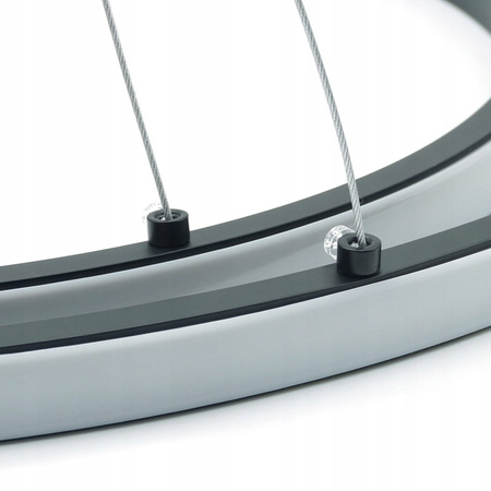 Moderne LED-Kronleuchter-Hängelampe 60W 4000K