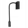 LED Wandleuchte Flexible Lesewandleuchte LEO 3W 4000K Schwarz