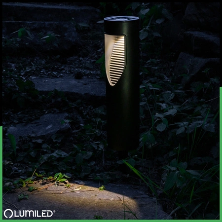 LED-Solar-Gartenleuchte Erdspieß BURGO IP44 – LUMILED