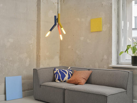 Dekorative Decke Pendelleuchte E27 Mehrfarbig Dekor Ledvance