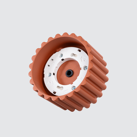 Anbauleuchte GX53 Aluminium ockerrot Aura Deep Space SL.1802 Sollux