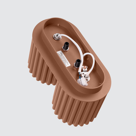 Aufputzmontage 2x GU10 Aluminium Mokka Aura Deep Space SL.1805 Sollux