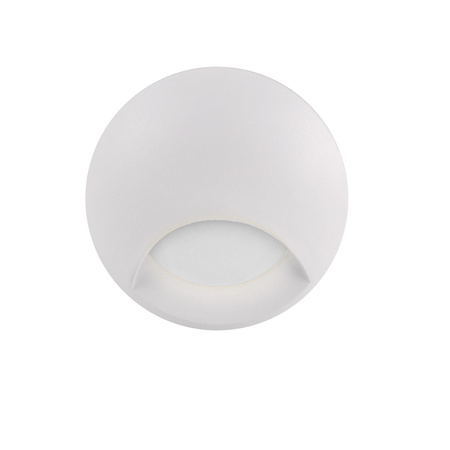 LED-Treppeneinbauleuchte weiß 3W 20lm 4000K Q1 GOLDLUX (Polux)