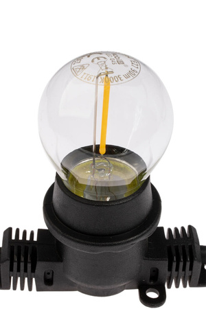 Lichterkette für den Außenbereich Gartengirlande 20 m 20 xE27 LED 1,3 W