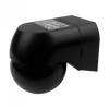 PIR-Bewegungs- und Dämmerungssensor IP44 Aufbaumontage Schwarz 12m 180° CP Ecolight