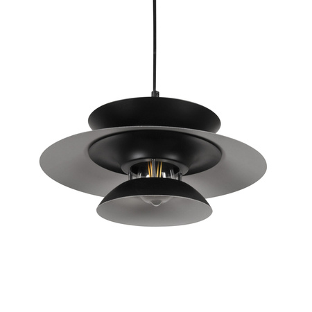 Decke Hängelampe E27 Schwarz Berit Sanico Goldlux