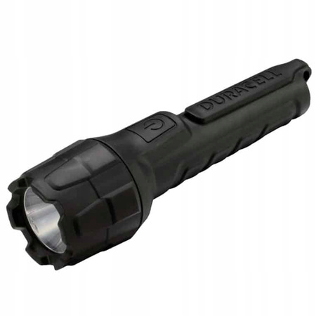 Gummi-LED-Taschenlampe taktische Handbatterie 2 x AA 100lm DURACELL