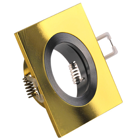 Spot GU10 Gold FEBE Sanico Goldlux Einbaustrahler