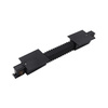 Bündiger gerader flexibler Steckverbinder Schwarz PROFIL FLEX CONNECTOR 8677 Nowodvorski