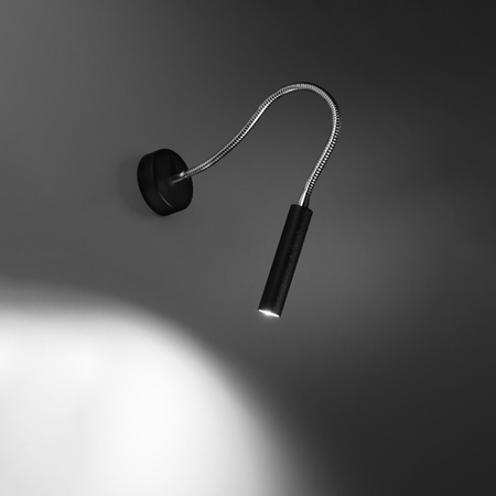 Wandleuchte AXIL G9Wandleuchte Reflektor Moving Modern Schwarz SOLLUX