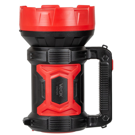 Wiederaufladbarer Suchscheinwerfer Handgerät Leistungsstark 10W 400lm VA0124 VAYOX