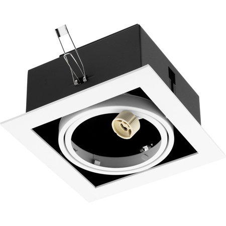Halogen-Einbauleuchte Beweglich GU10 ES111 Quadratisch Weiß CANIS LUMILED