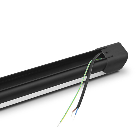 LED-Panel-Lampe Aufbauleuchte 36W 4000lm 5000K Kalt Schwarz Videx