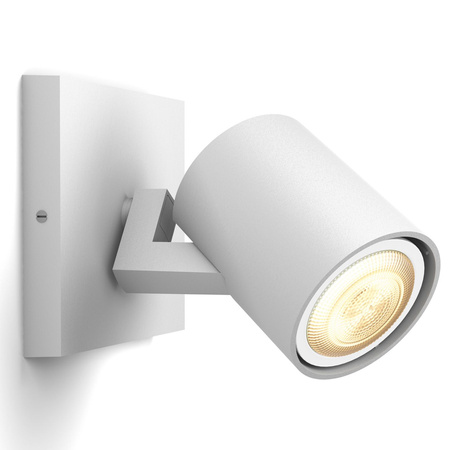 LED Spot Runner Wandleuchte Weiß 4.2W CCT PHILIPS HUE Bluetooth Zigbee + Dimmschalter