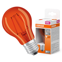 LED-Lampe A60 E27 2.5W = 17W 160lm 1500K Warm 300° STAR DECOR CLASSIC Osram